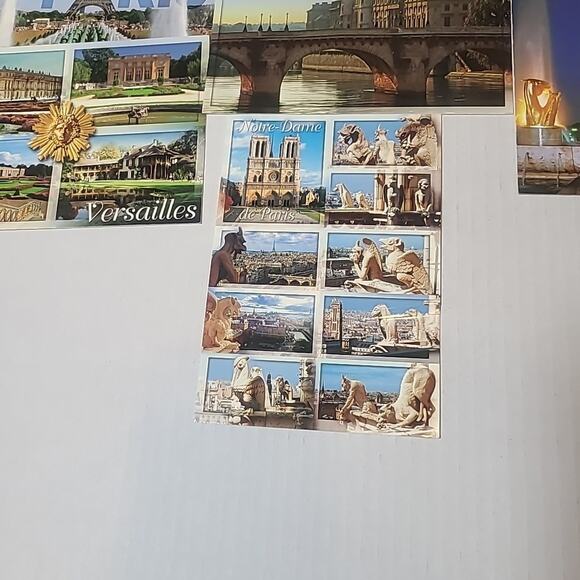 Lot Of 8 Postcards Of Paris Collectible Never posted, Beautiful Art - Picture 3 of 10